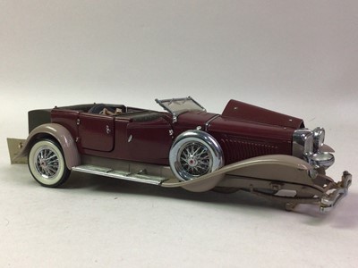 Lot 254 - FOUR FRANKLIN MINT PRECISION MODEL CARS