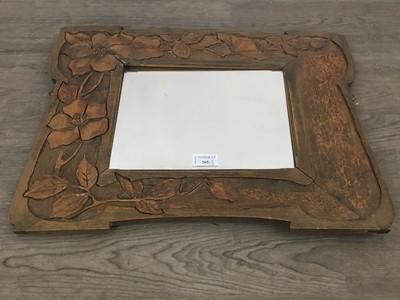 Lot 265 - ARTS & CRAFTS WALL MIRROR