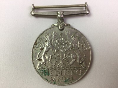 Lot 115 - GEORGE VI THE DEFENCE MEDAL