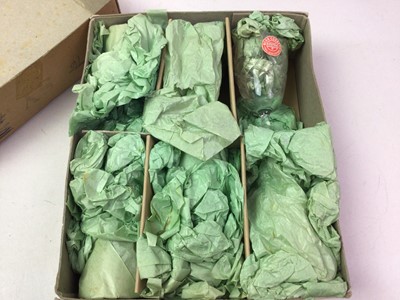 Lot 222 - THREE BOXED PAIRS OF EDINBURGH CRYSTAL THISTLE PATTERN WINE GLASSES