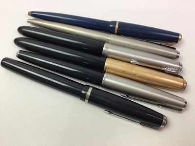 Lot 233 - COLLECTION OF VINTAGE FOUNTAIN PENS