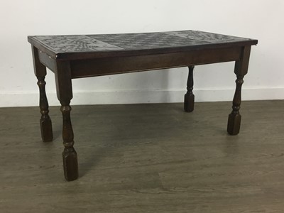 Lot 238 - CHESS TABLE