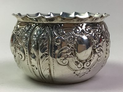 Lot 295 - SILVER SUGAR AND CREAM