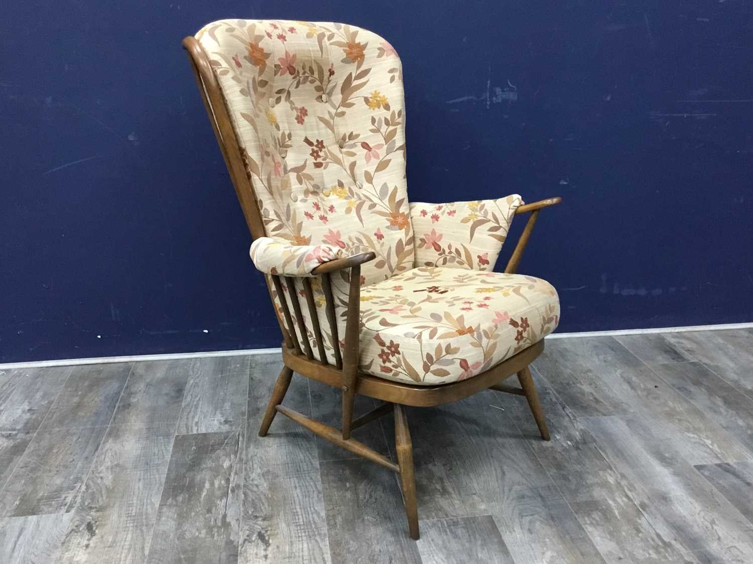 Lot 298 ERCOL ARMCHAIR,