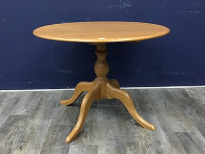 Lot 299 - ERCOL CIRCULAR DINING TABLE