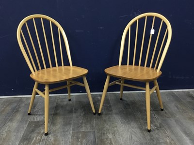 Lot 299 - ERCOL CIRCULAR DINING TABLE