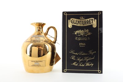 Lot 299 - GLENTURRET 1966 LIMITED EDITION FLAGON 75CL