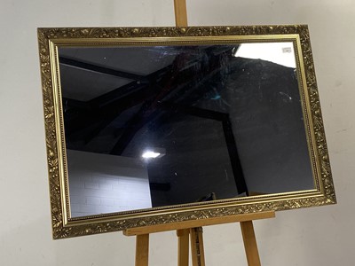 Lot 309 - GILT FRAMED WALL MIRROR