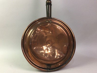 Lot 290 - COPPER BED WARMING PAN