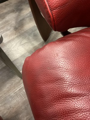 Lot 22 - EKORNES, PAIR OF 'STRESSLESS' RECLINER SWIVEL ROCKERS