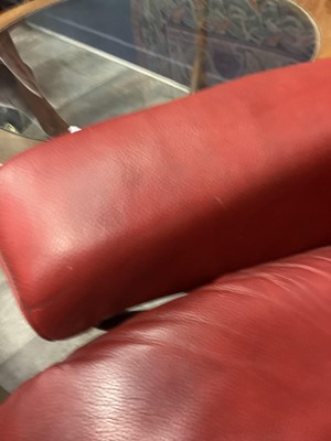 Lot 22 - EKORNES, PAIR OF 'STRESSLESS' RECLINER SWIVEL ROCKERS