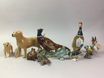 Lot 320 - COLLECTION OF CERAMIC ANIMALS AND BEATRIX POTTER FIGURES