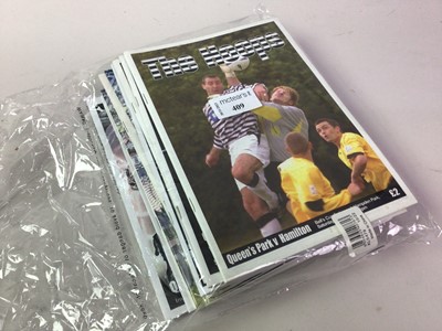 Lot 409 - QUEEN'S PARK F.C., COLLECTION OF PROGRAMMES
