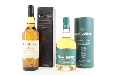 Lot 323 - CAOL ILA 12 YEAR OLD AND ISLAY JOURNEY