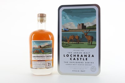 Lot 330 - ARRAN 21 YEAR OLD EXPLORERS SERIES VOLUME 2 LOCHRANZA CASTLE