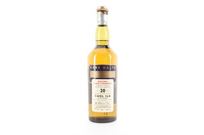 Lot 334 - CAOL ILA 1975 20 YEAR OLD RARE MALTS 75CL