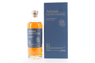 Lot 337 - ARRAN 21 YEAR OLD