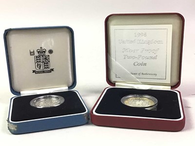 Lot 428 - COLLECTION OF SILVER AND OTHER PROOF COINS