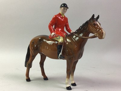 Lot 459 - TWO BESWICK EQUESTRIAN FIGURES