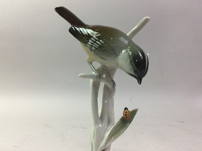 Lot 460 - FIVE CERAMIC BIRD FIGURES