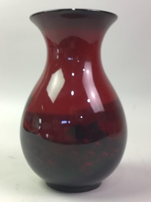 Lot 463 - ROYAL DOULTON FLAMBE VASE