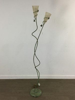 Lot 438 - METAL FLOOR LAMP