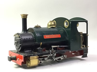 Lot 405 - SCRATCHBUILT MODEL 'WAVERLEY' STEAM LOCOMOTIVE