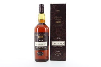 Lot 341 - TALISKER 1986 DISTILLERS EDITION 1L