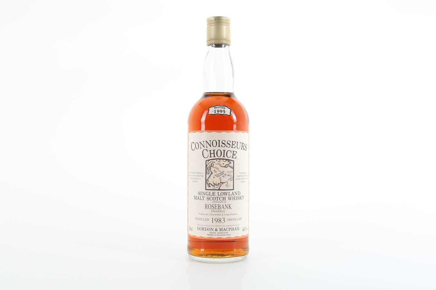 Lot 344 - ROSEBANK 1983 GORDON & MACPHAIL CONNOISSEURS CHOICE