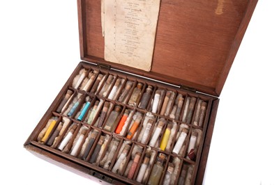 Lot 71 - APOTHECARY TABLE CABINET