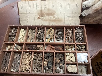 Lot 71 - APOTHECARY TABLE CABINET