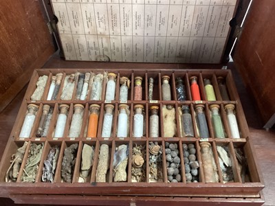 Lot 71 - APOTHECARY TABLE CABINET