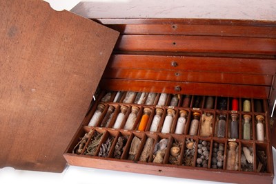 Lot 71 - APOTHECARY TABLE CABINET