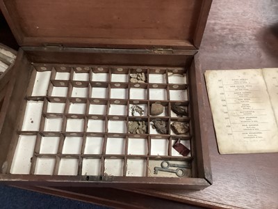 Lot 71 - APOTHECARY TABLE CABINET