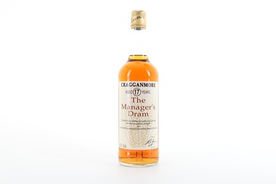 Lot 347 - CRAGGANMORE 17 YEAR OLD MANAGER'S DRAM 1992 75CL