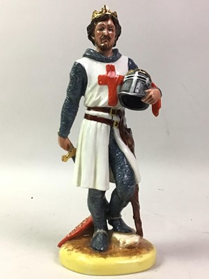 Lot 518 - ROYAL DOULTON FIGURE 'RICHARD THE LIONHEART'