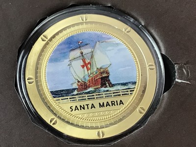 Lot 536 - MOST FAMOUS SHIPS WORLD COIN COLLECTION