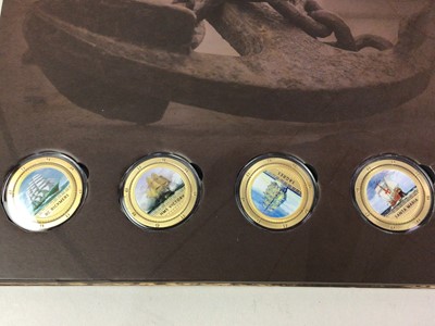 Lot 536 - MOST FAMOUS SHIPS WORLD COIN COLLECTION