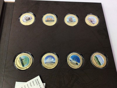 Lot 536 - MOST FAMOUS SHIPS WORLD COIN COLLECTION