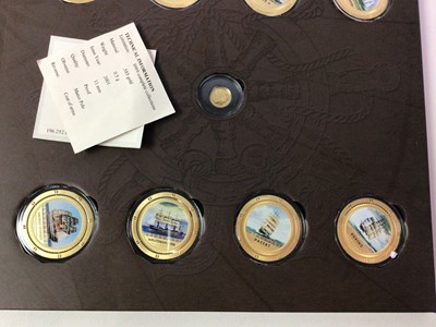 Lot 536 - MOST FAMOUS SHIPS WORLD COIN COLLECTION