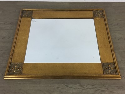 Lot 524 - TWO MODERN WALL MIRRORS