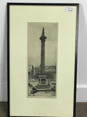 Lot 578 - GROUP OF ETCHINGS