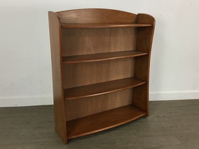 Lot 531 - TEAK OPEN BOOKCASE