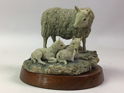 Lot 584 - LIMITED EDITION BORDER FINE ARTS CHEVIOT EWE AND LAMBS FIGURE