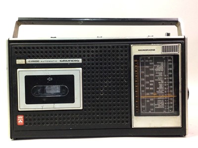 Lot 602 - GRUNDIG VINTAGE RADIO/CASSETTE