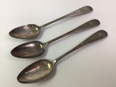 Lot 69 - COLLECTION OF SILVER SPOONS
