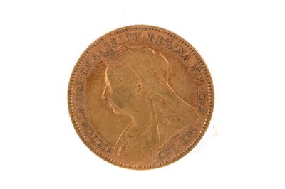 Lot 39 - VICTORIA HALF SOVEREIGN