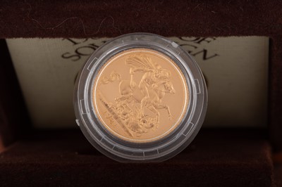 Lot 49 - ELIZABETH II PROOF SOVEREIGN