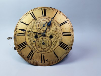 Lot 1030 - VICTORIAN MAHOGANY DRUMHEAD LONGCASE CLOCK