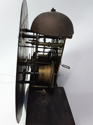 Lot 1030 - VICTORIAN MAHOGANY DRUMHEAD LONGCASE CLOCK